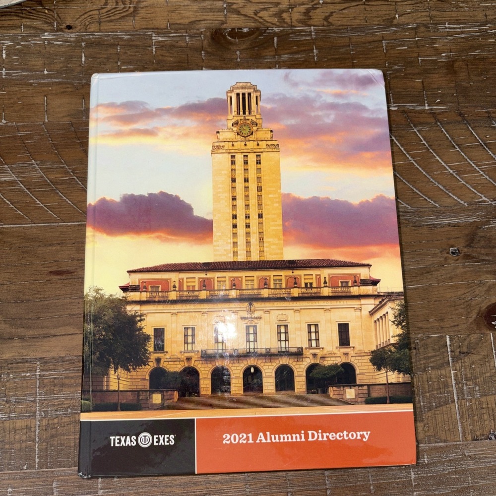 TEXAS EXES - 2021 Alumni Directory - 1830 page Hardcover Directory
